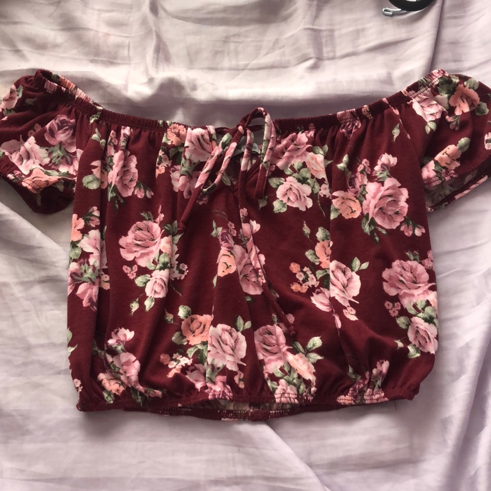 Floral Crop Top